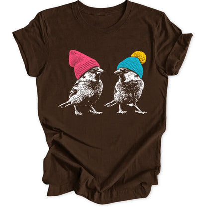 Beanie Sparrows Unisex T-Shirt