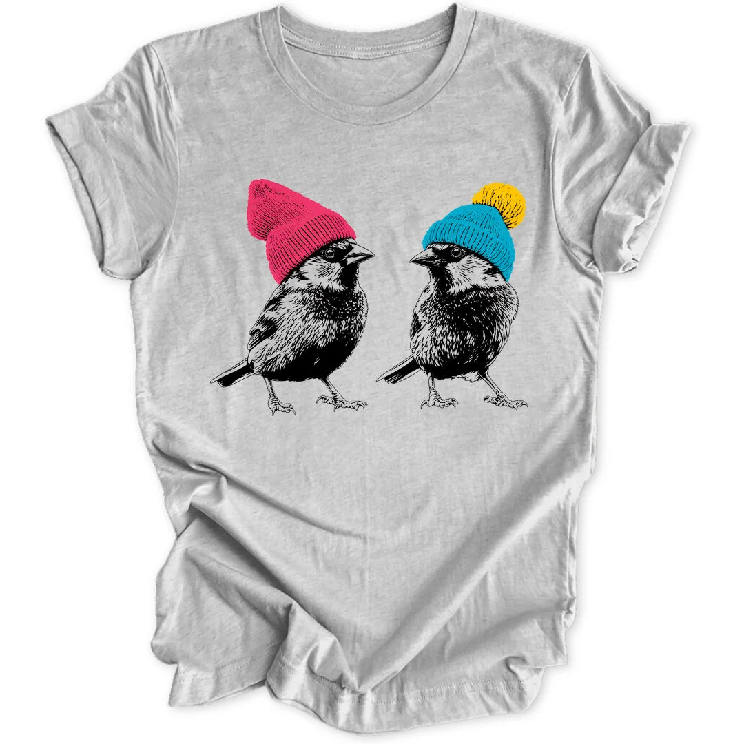Beanie Sparrows Unisex T-Shirt