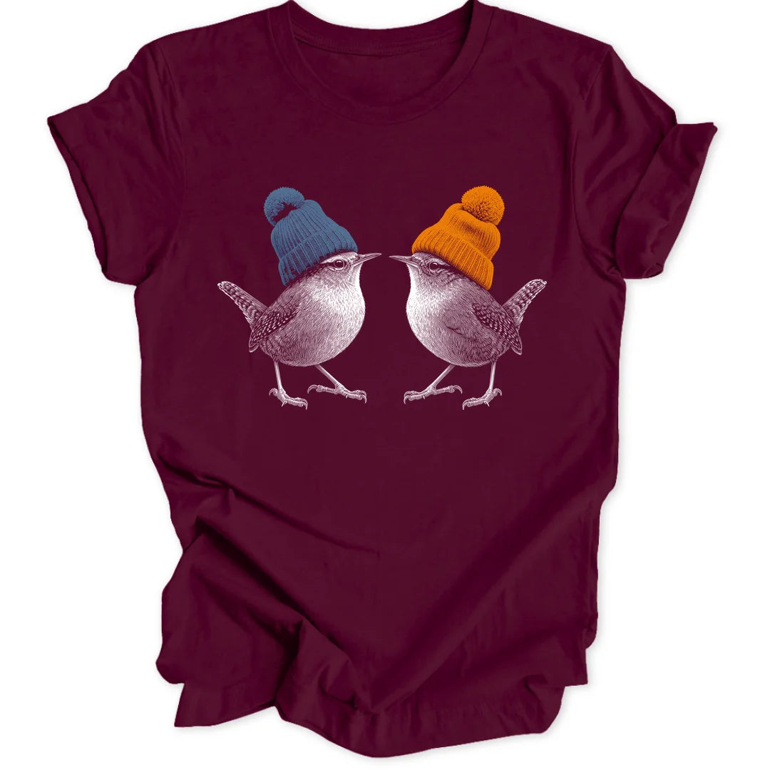Beanie Wrens - Maroon