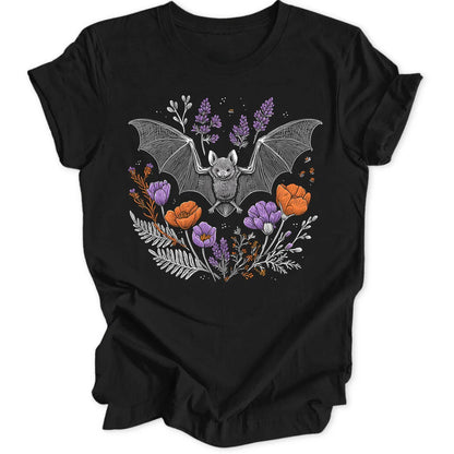 Botanical Bat - Black