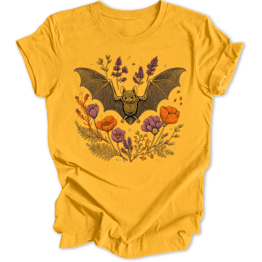 Botanical Bat - Gold
