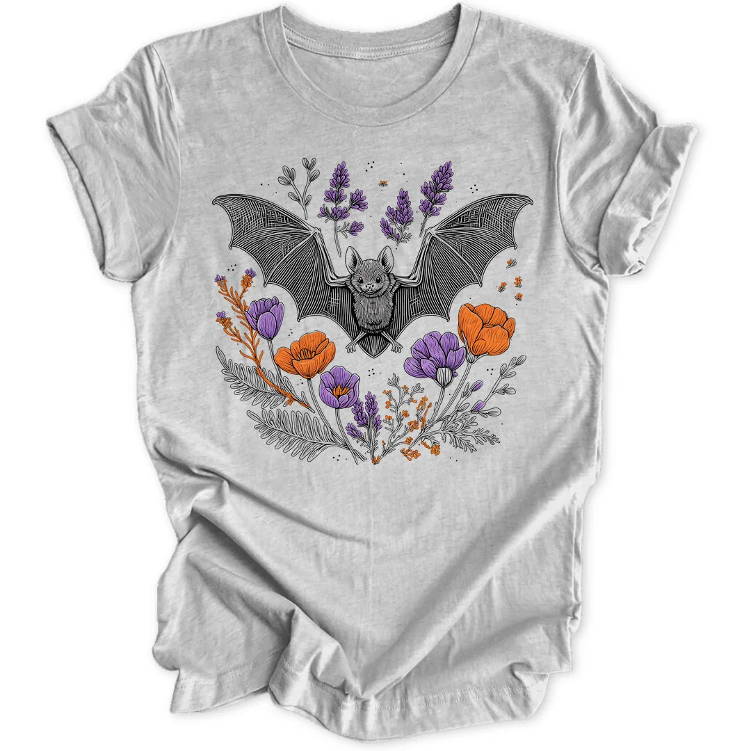 Botanical Bat - Sport Grey