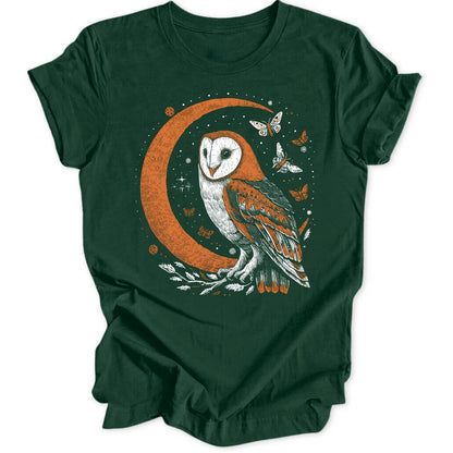 Crescent Owl - Forest Green