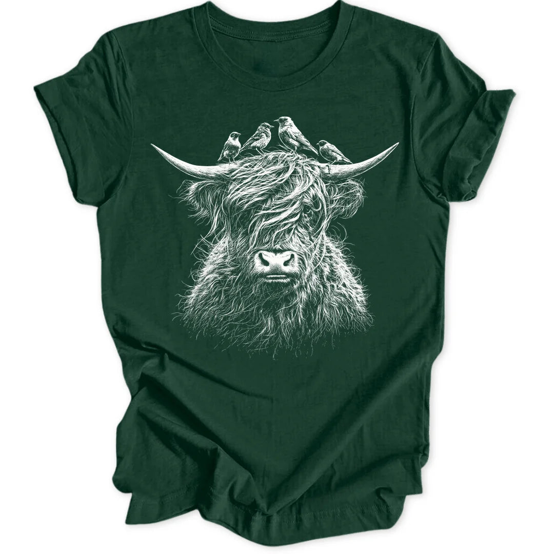 Highland Flock - Forest Green