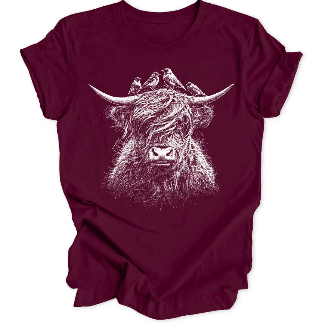 Highland Flock - Maroon