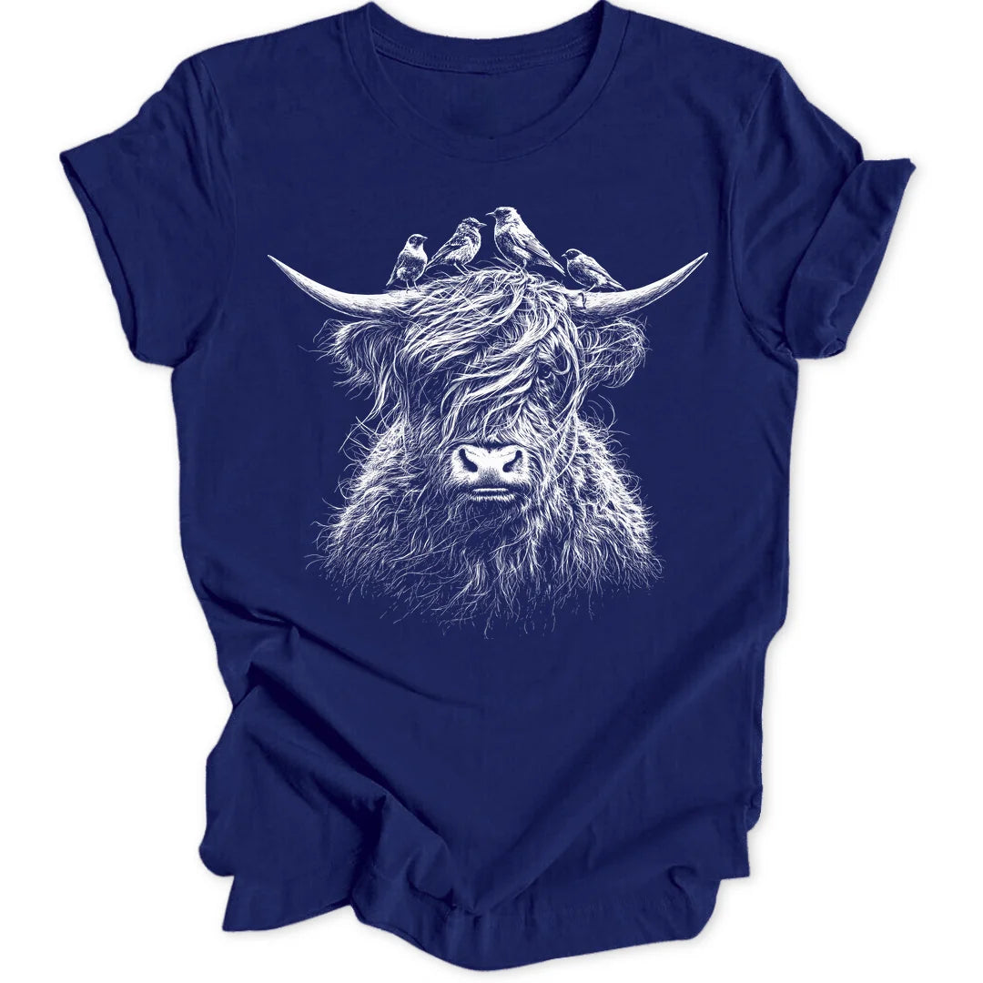 Highland Flock - Navy