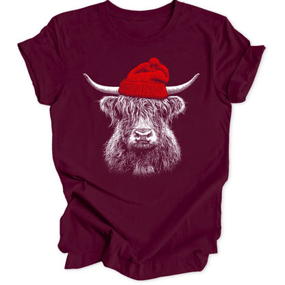 Highland Pompom - Maroon