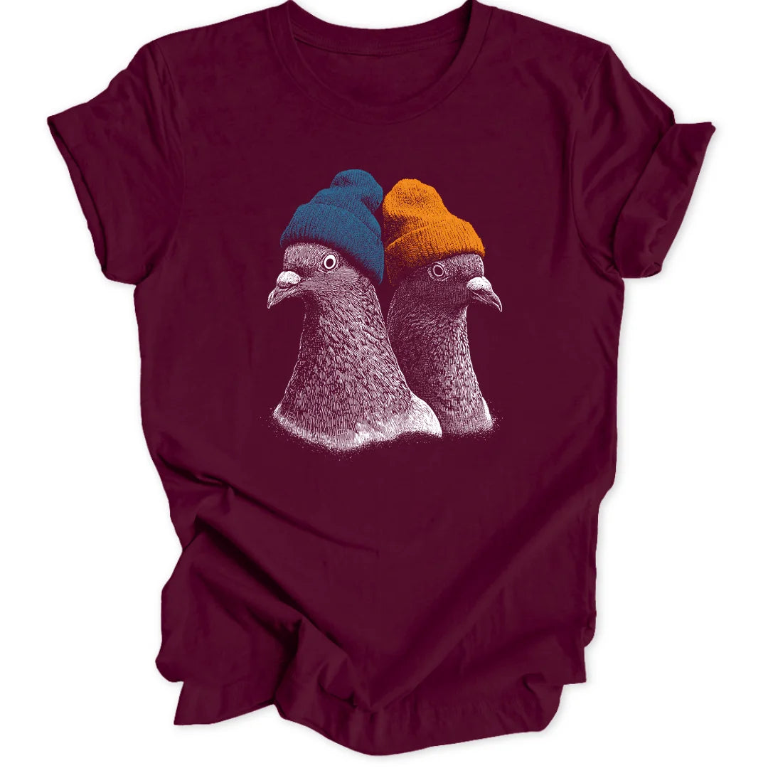 Pigeon Pair - Maroon