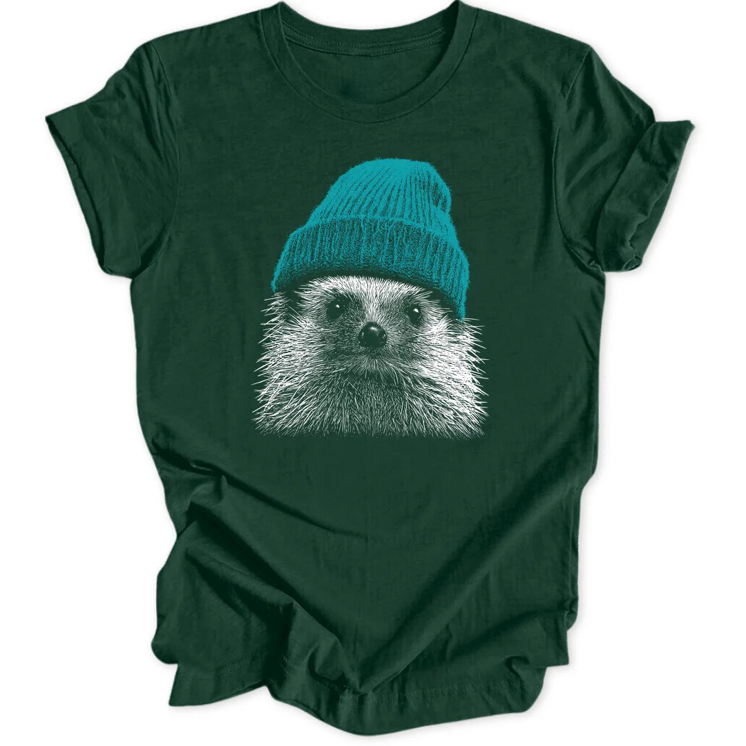 Teal Hedgehog - Forest Green