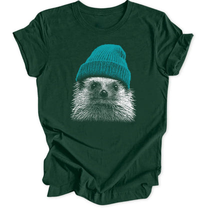 Teal Hedgehog - Forest Green