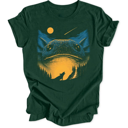Axolotl Moon - Forest Green