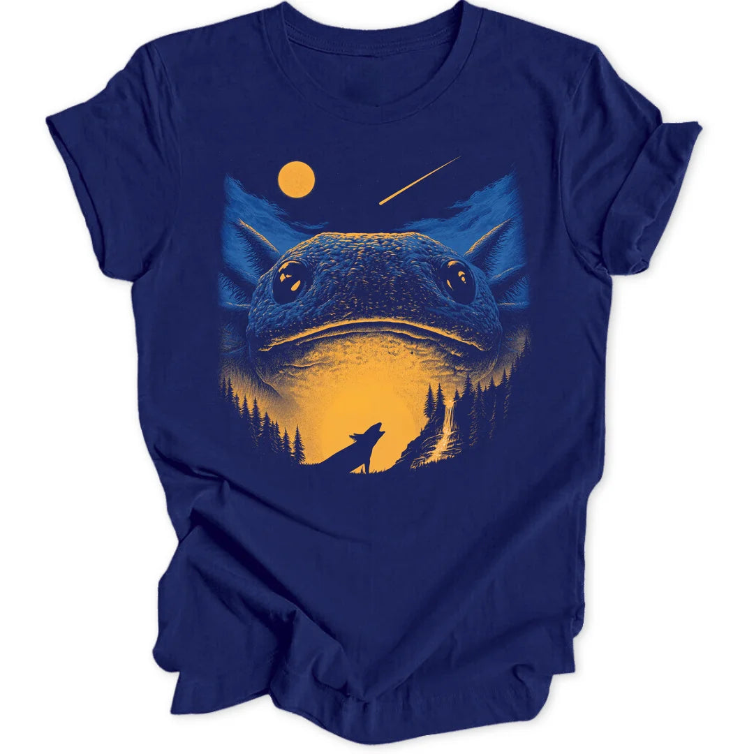 Axolotl Moon - Navy