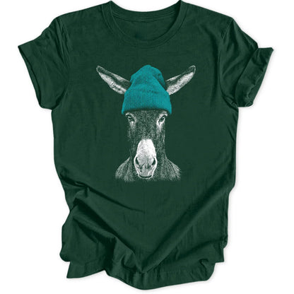 Beanie Donkey - Forest Green
