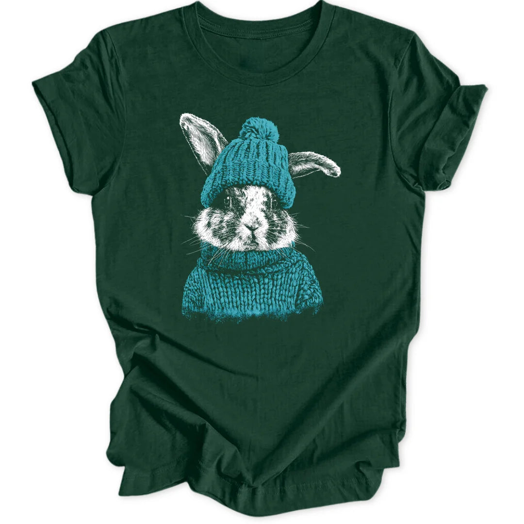 Beanie Rabbit - Forest Green