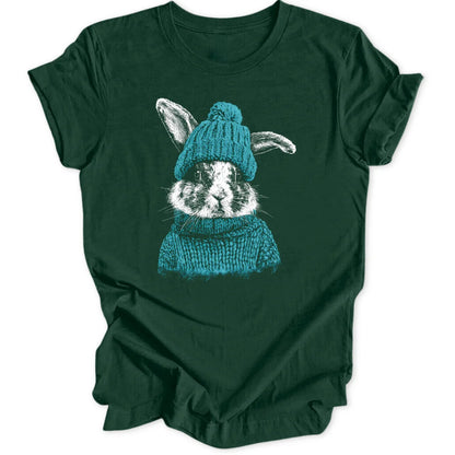 Beanie Rabbit - Forest Green
