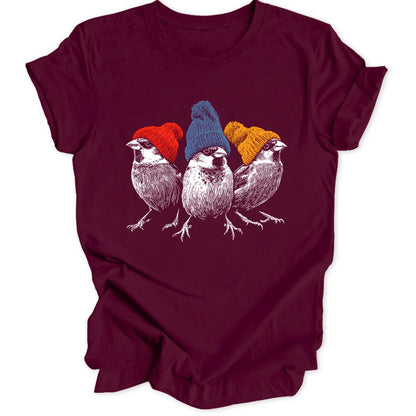 Beanie Trio - Maroon