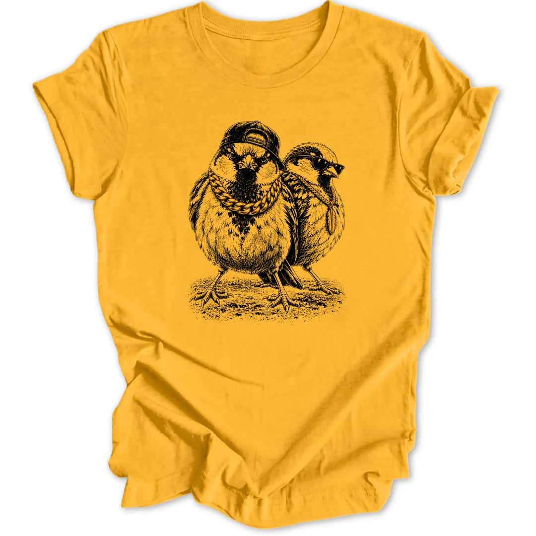 Bling Sparrows - Gold