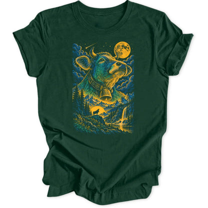 Cowbell Moon - Forest Green