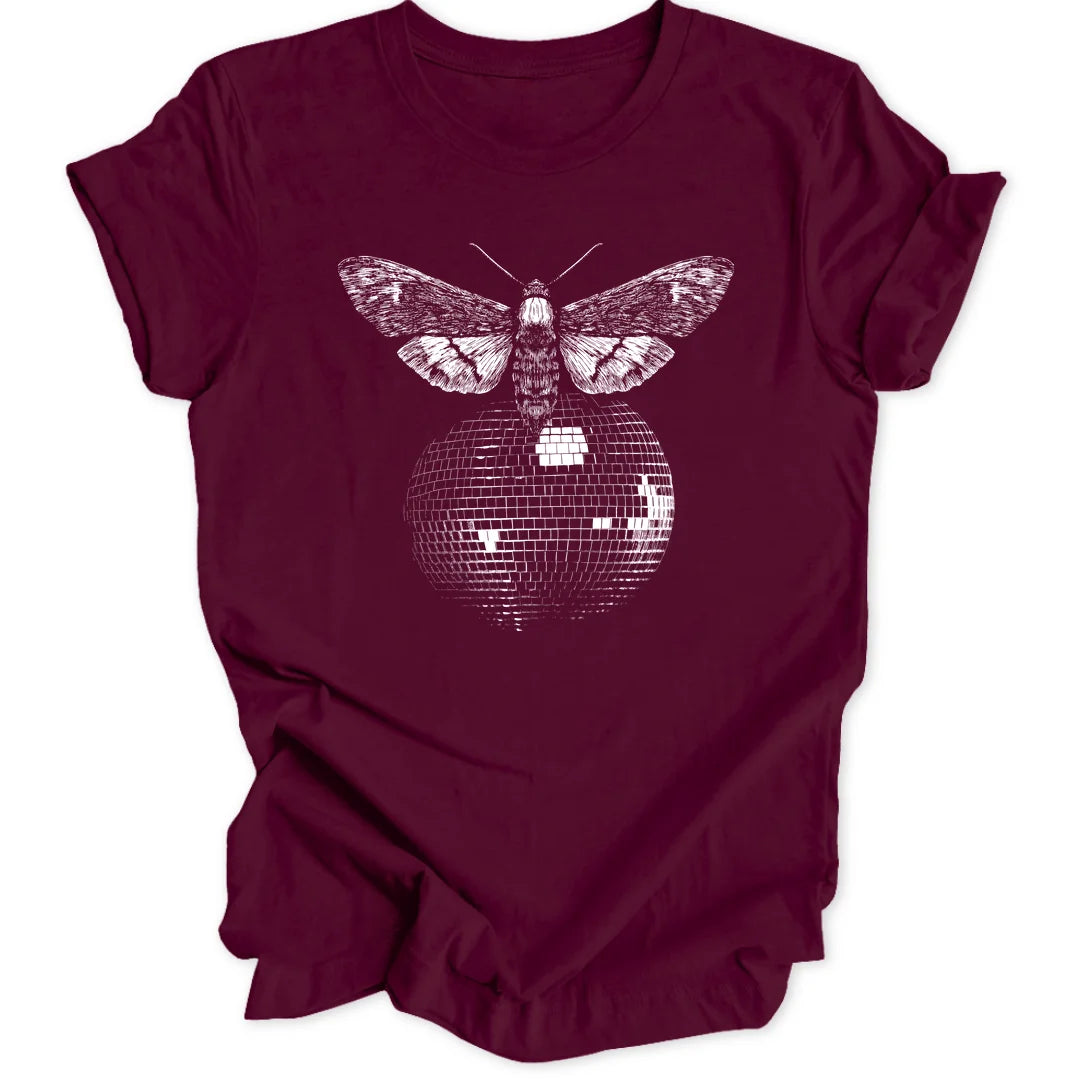 Disco Moth - Maroon