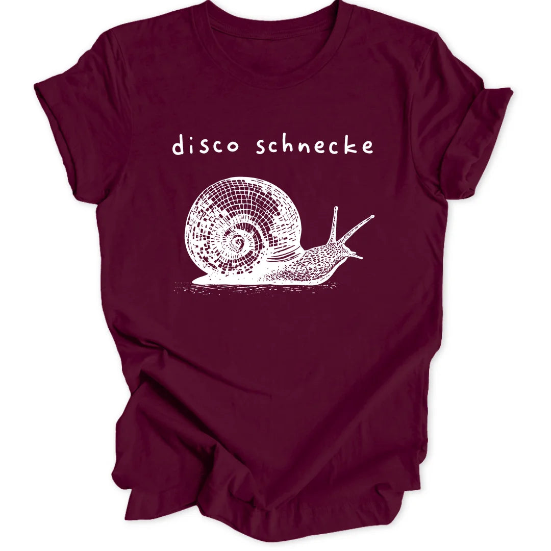 Disco Schnecke - Maroon
