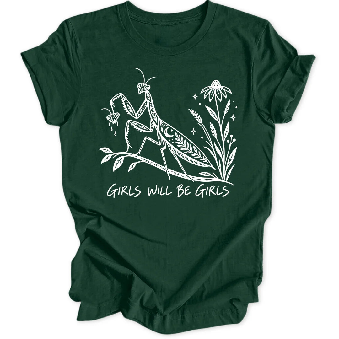 Girls Mantis - Forest Green