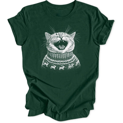 Laughing Cat - Forest Green