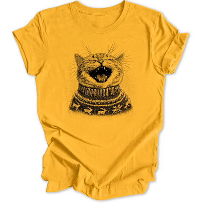 Laughing Cat - Gold