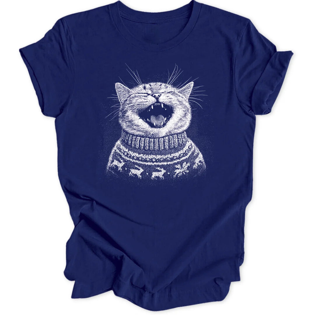 Laughing Cat - Navy