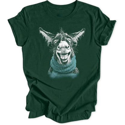 Scarf Donkey - Forest Green
