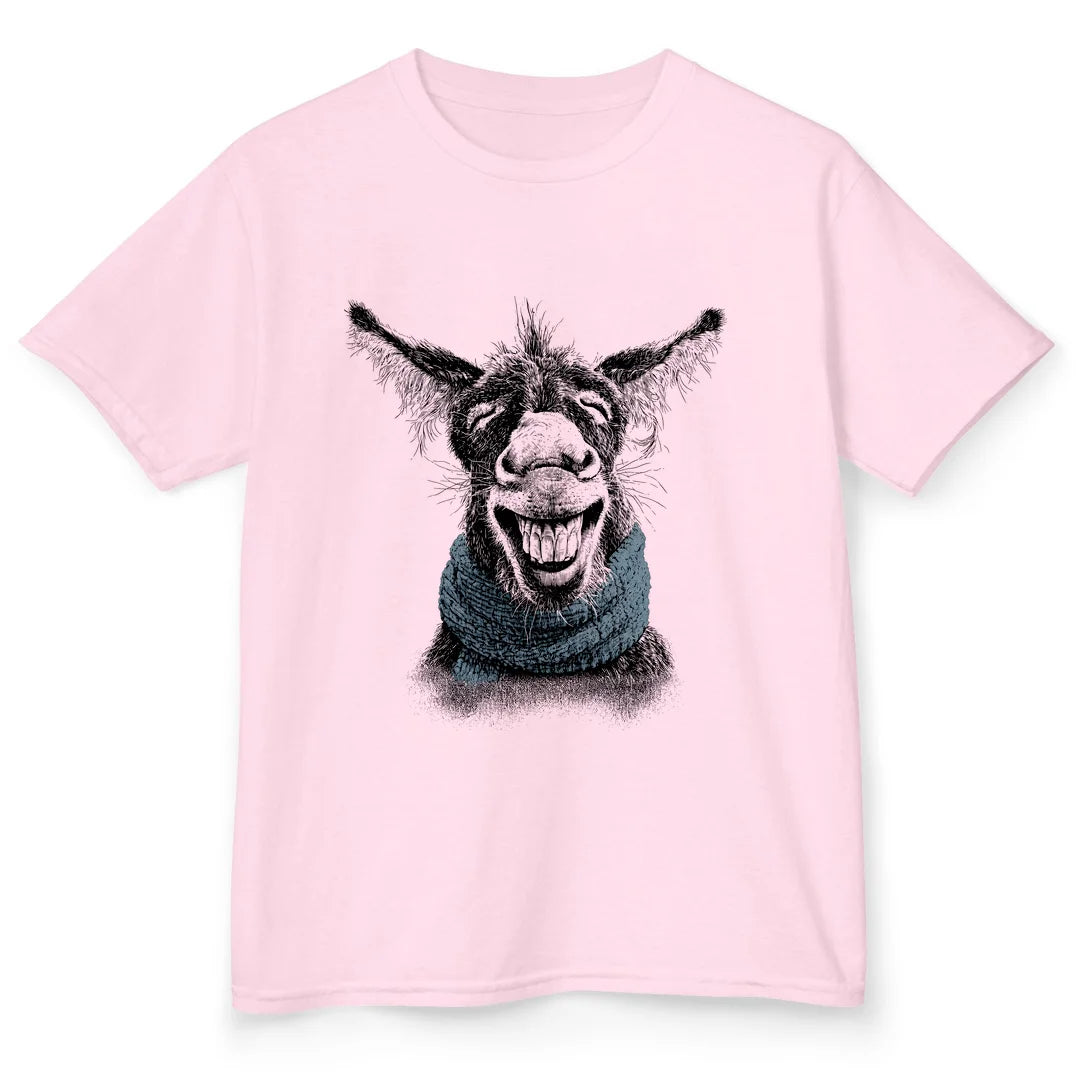 Scarf Donkey - Light Pink