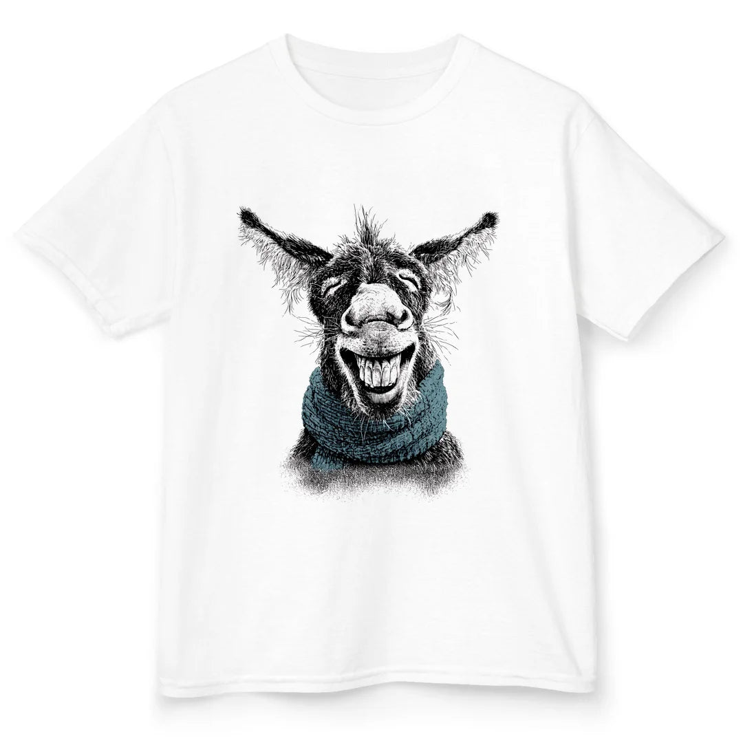 Scarf Donkey - White