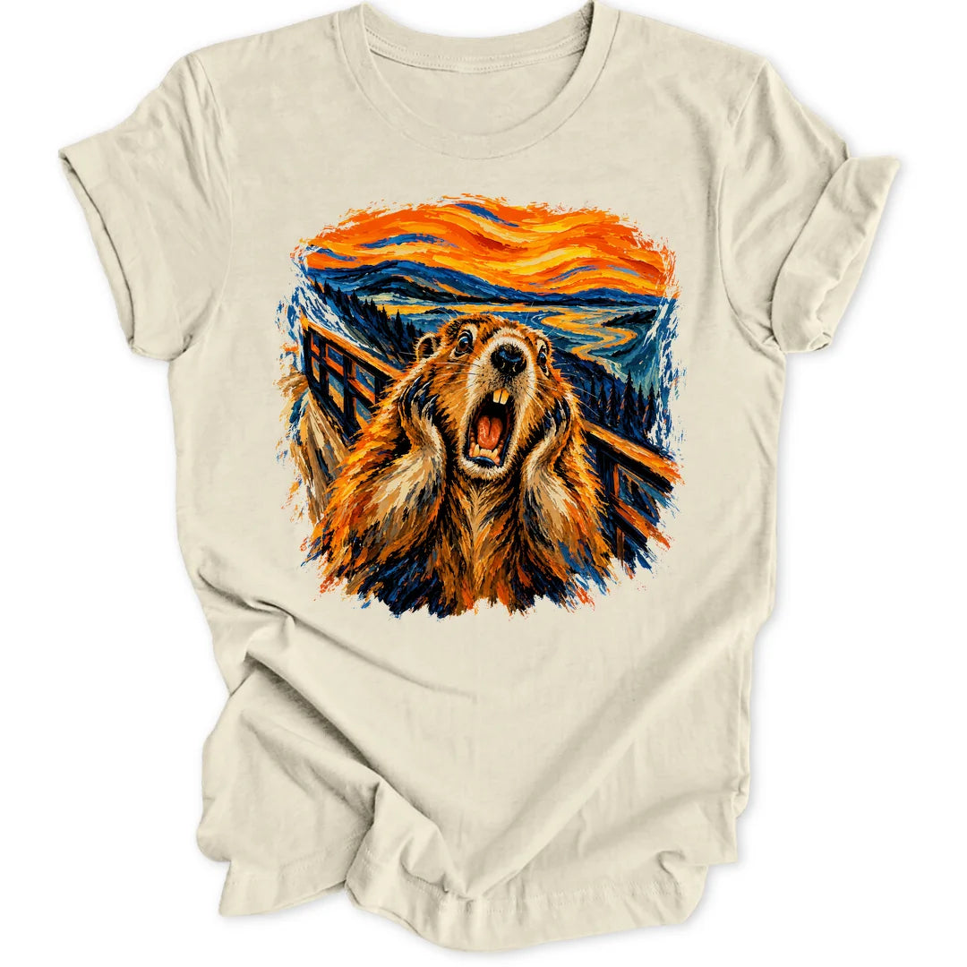Scream Marmot - Natural