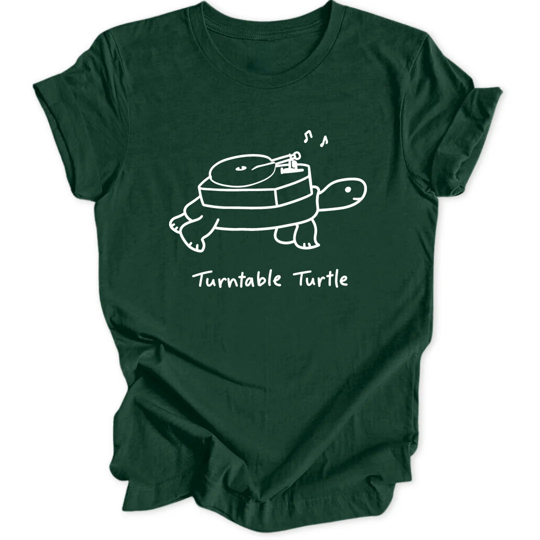 Turntable Turtle - Forest Green