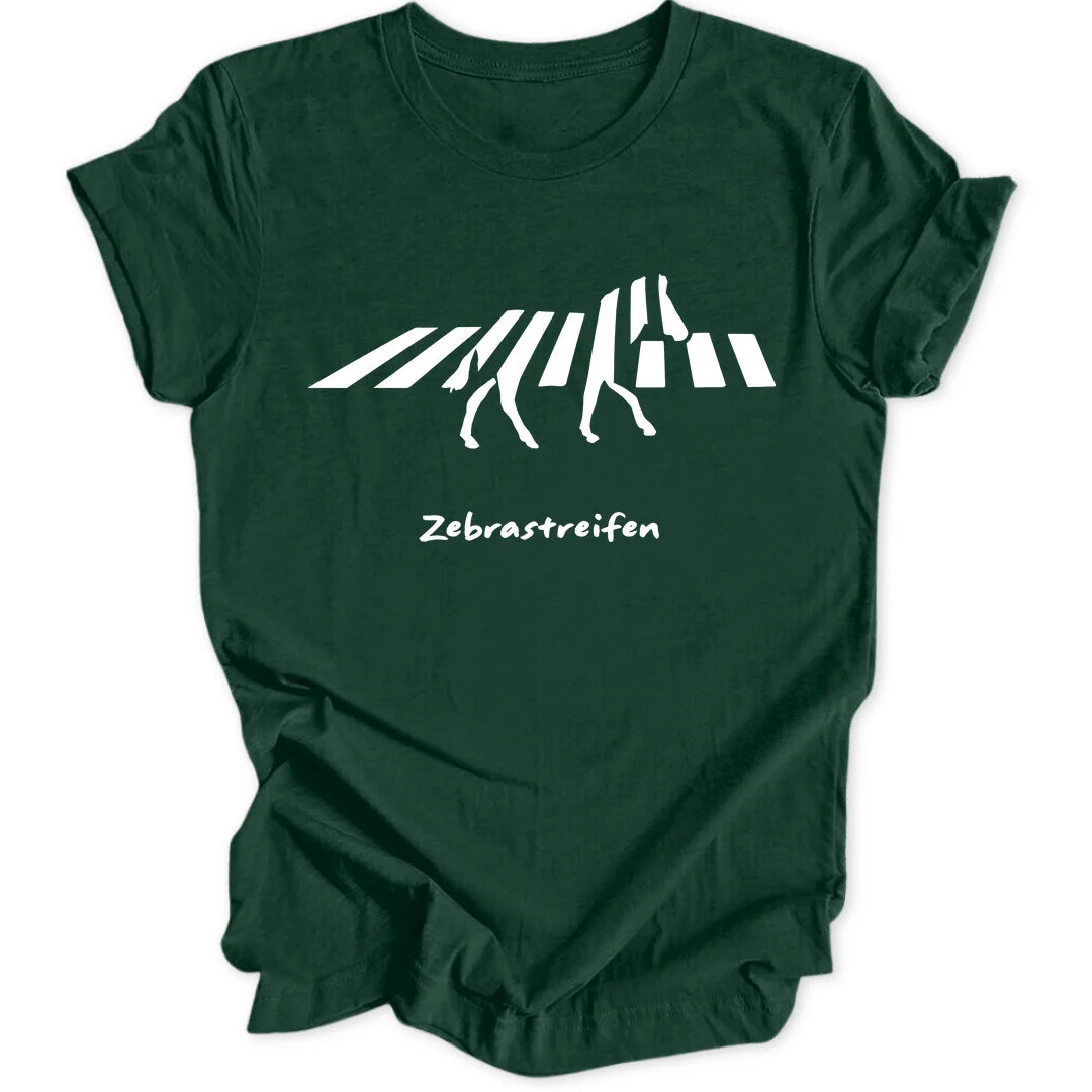 Zebrastreifen - Forest Green