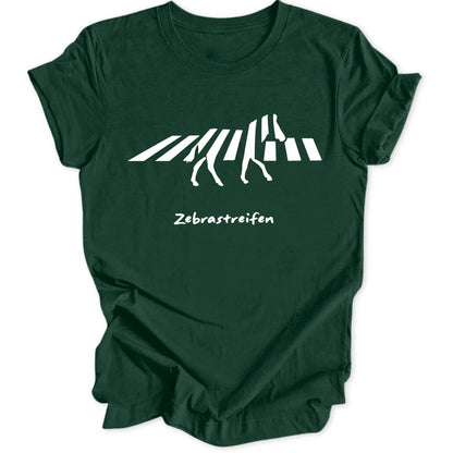 Zebrastreifen - Forest Green