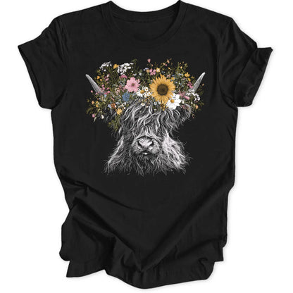 Blooming Cow - Black