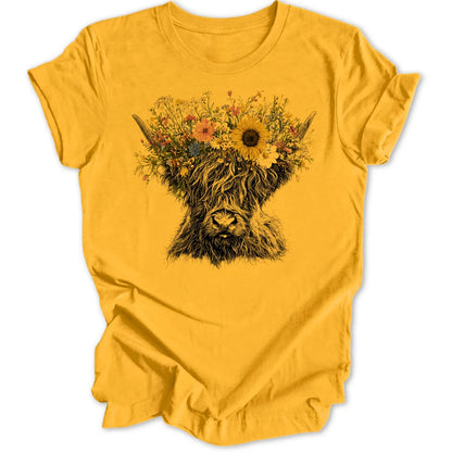 Blooming Cow - Gold