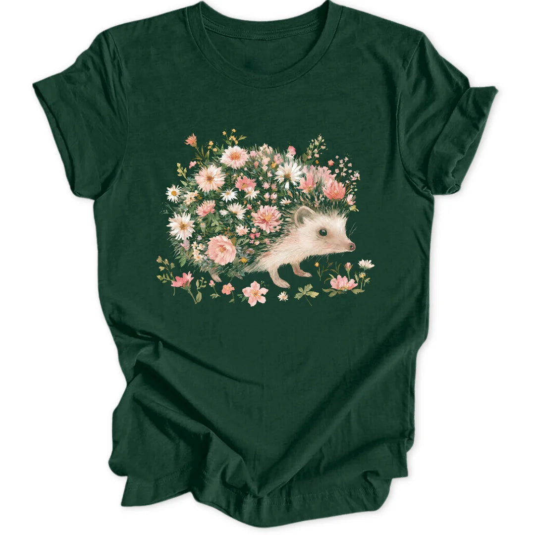 Blossom Hedgehog - Forest Green
