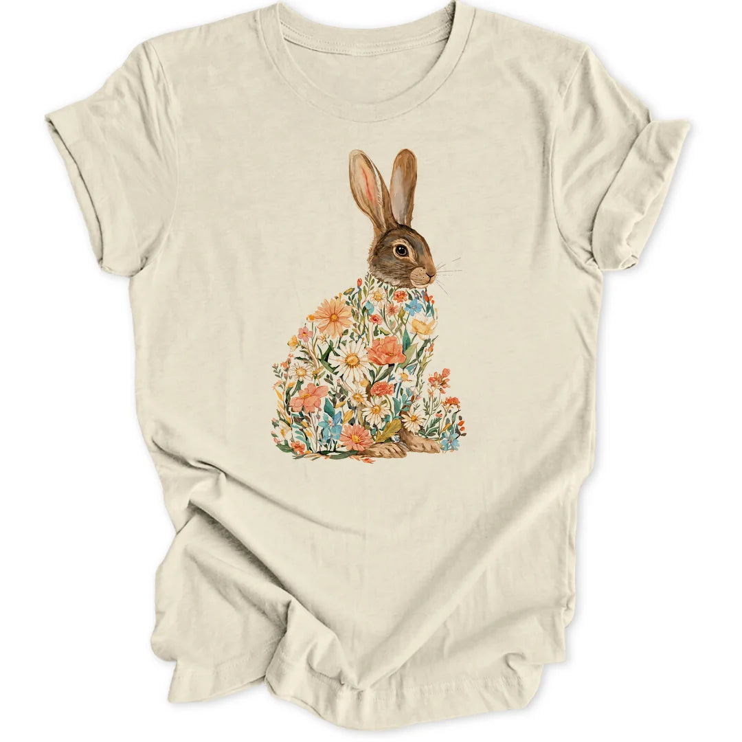 Flower Rabbit - Natural