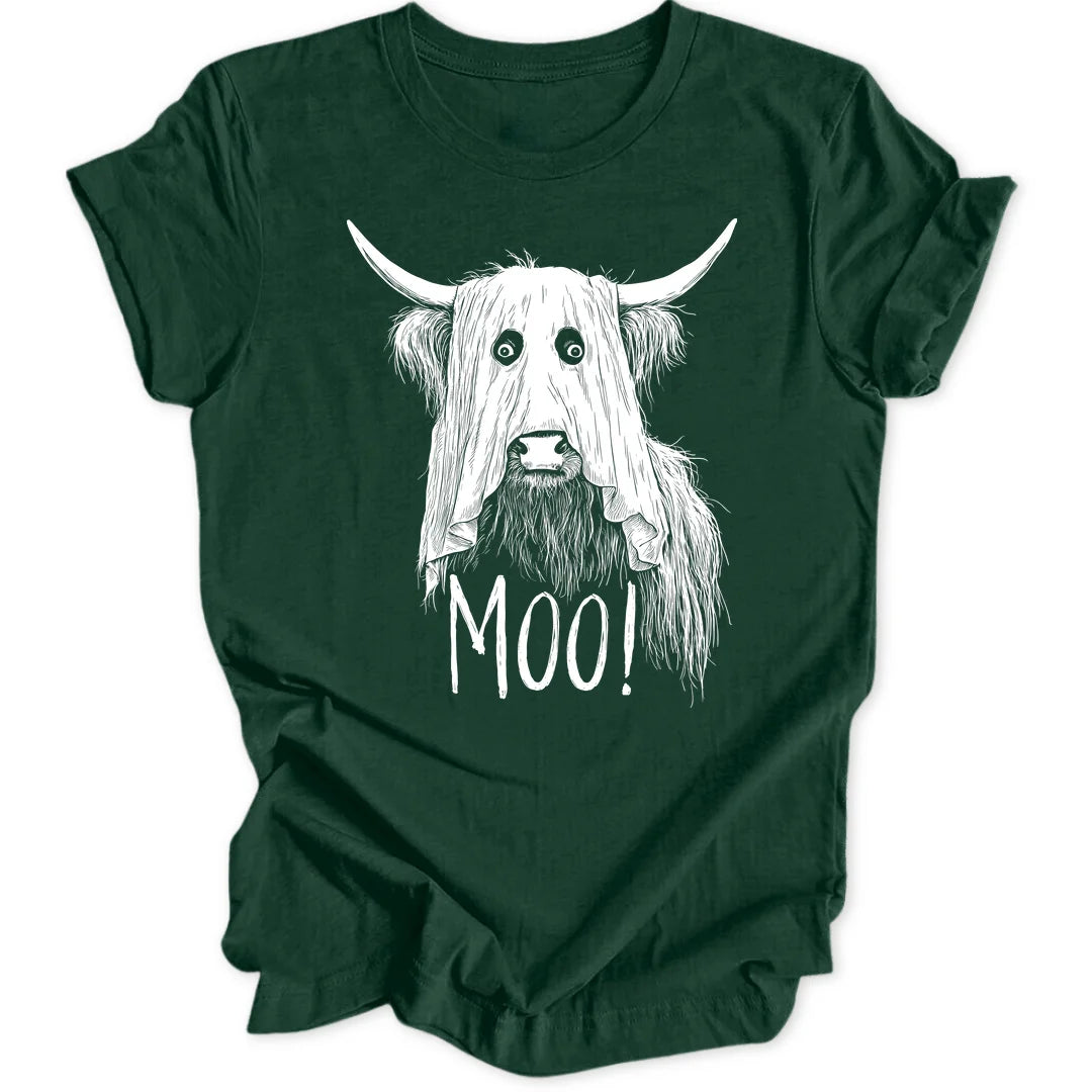 Moo Ghost - Forest Green