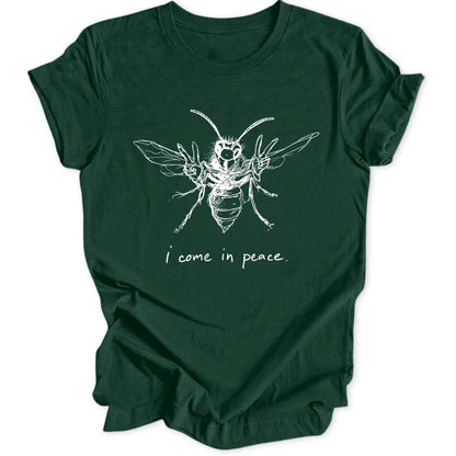 Peace Hornet - Forest Green