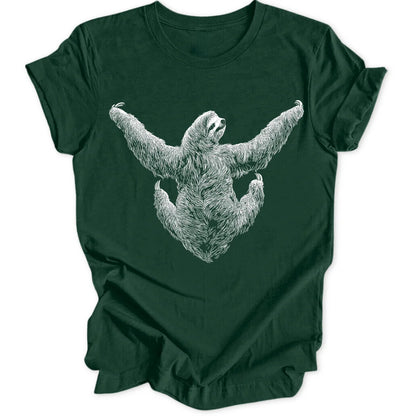 Sloth Hug - Forest Green