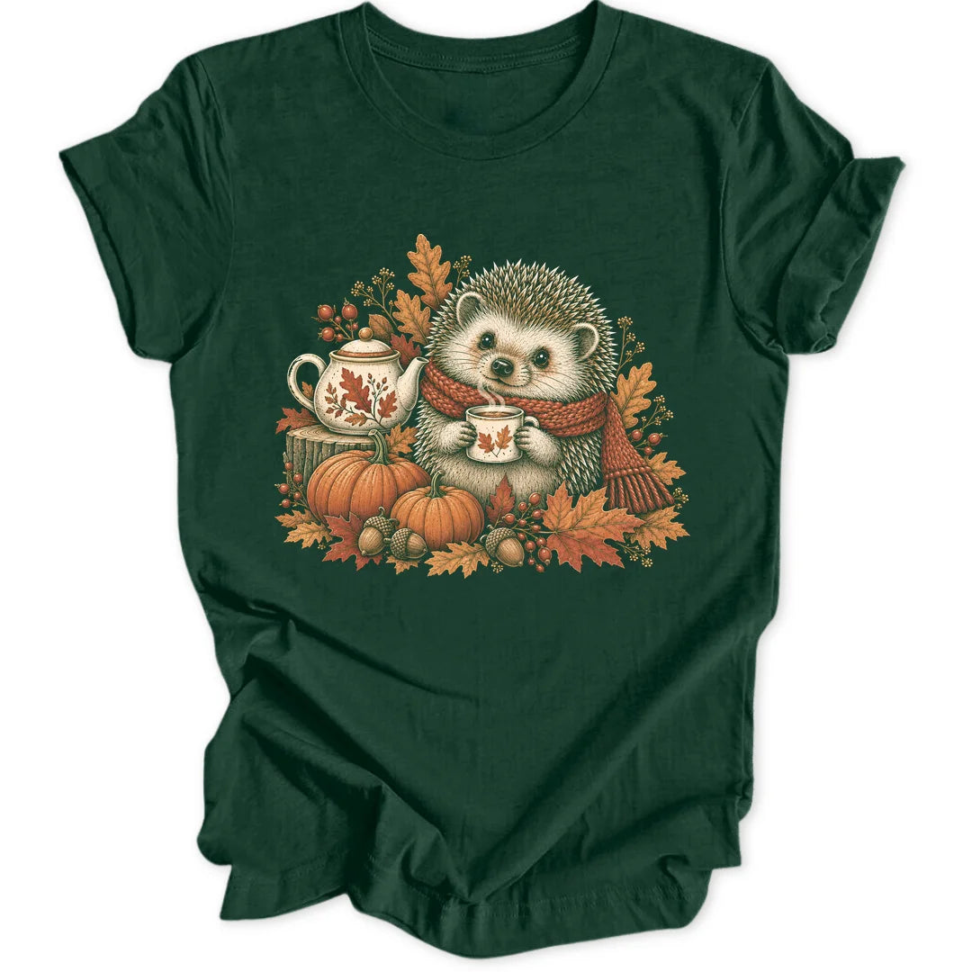 Tea Hedgehog - Forest Green