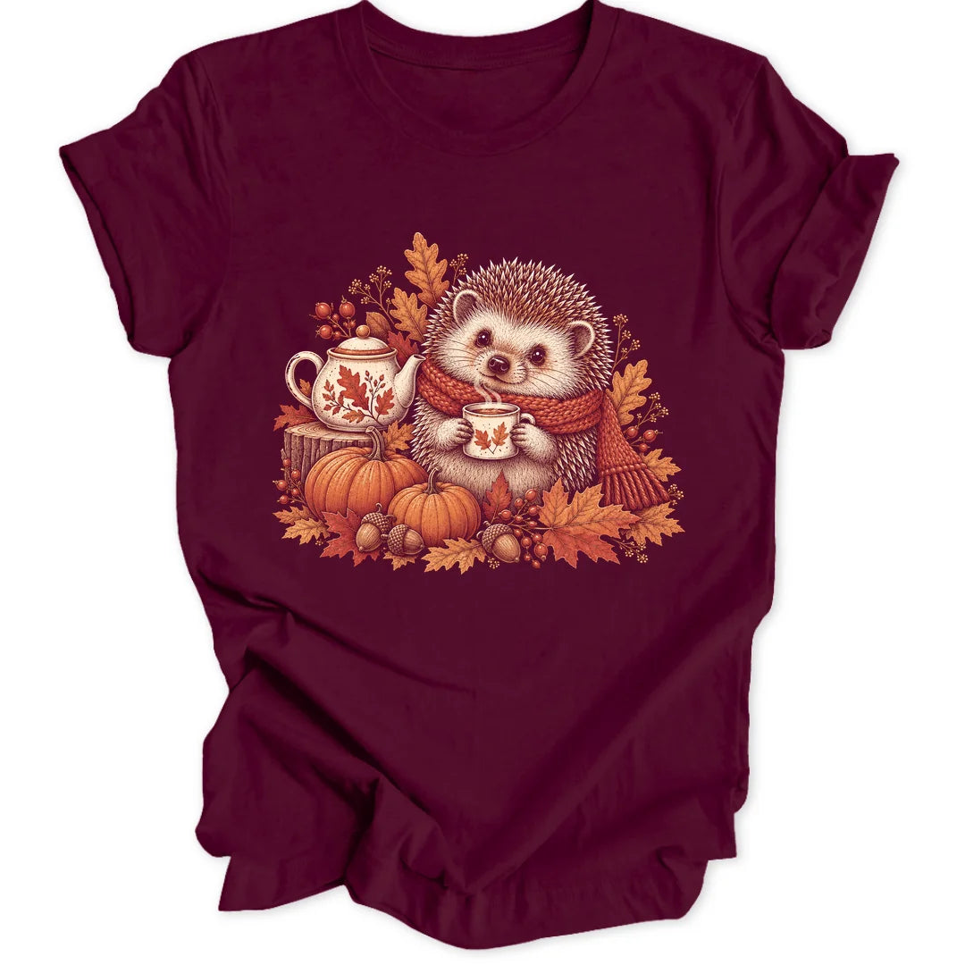 Tea Hedgehog - Maroon