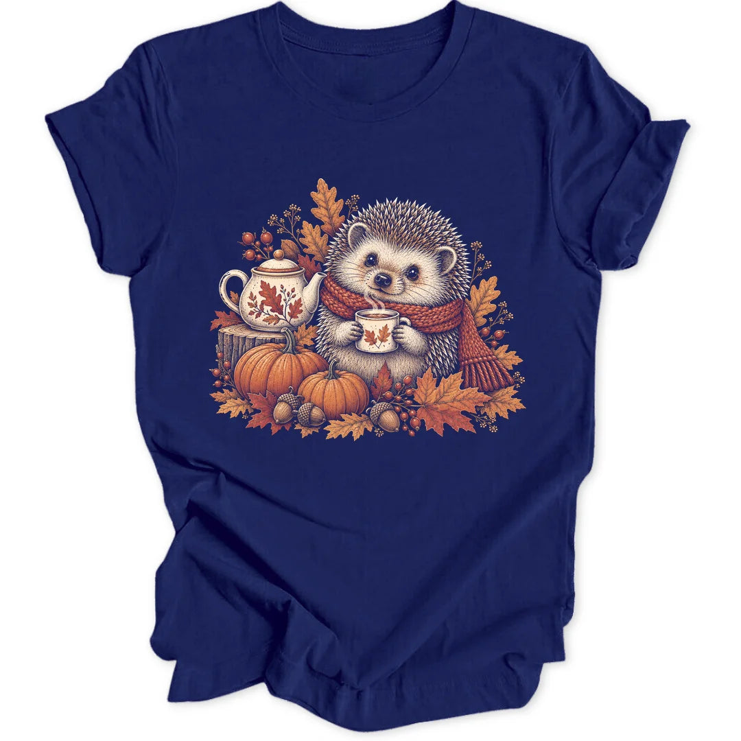 Tea Hedgehog - Navy