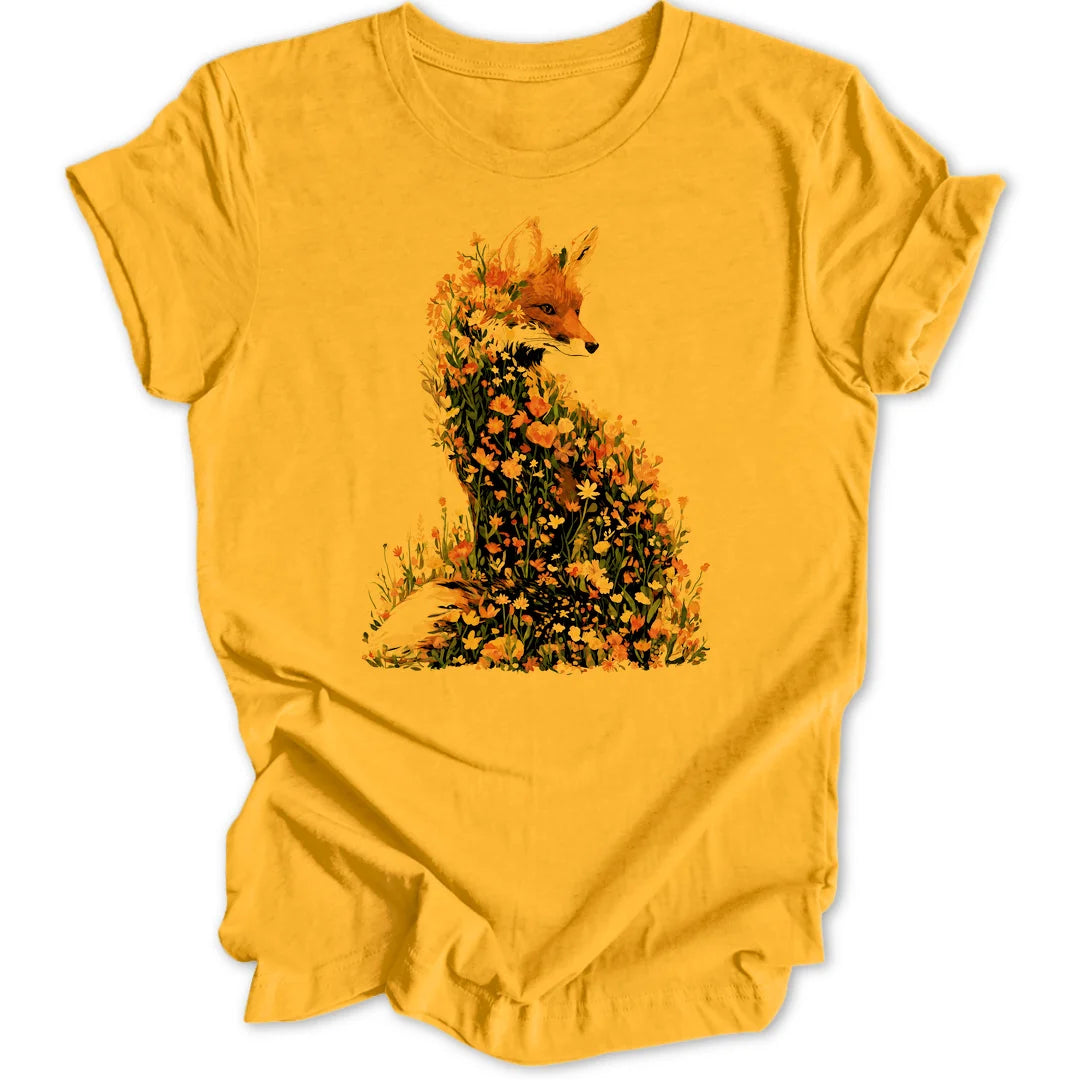 Wildflower Fox - Gold