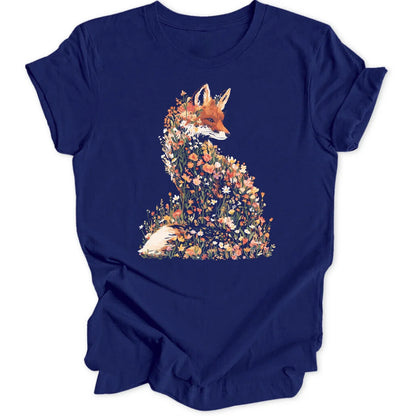 Wildflower Fox - Navy