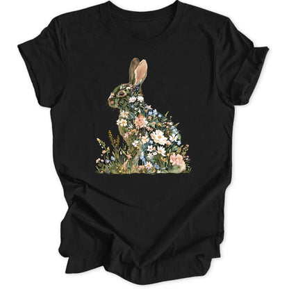 Wildflower Rabbit - Black
