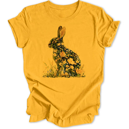 Wildflower Rabbit - Gold