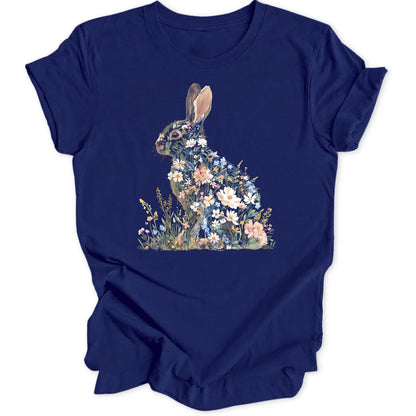Wildflower Rabbit - Navy